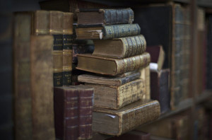 Used books sit on the shelf in the annex of MacLeod's used bookstore in Vancouver, British Columbia September 20, 2012. The annex, as they call it, is another shop they keep closed across the street and is only opened for special or invited customers of the store. Picture taken September 20, 2012. REUTERS/Andy Clark (CANADA - Tags: SOCIETY)